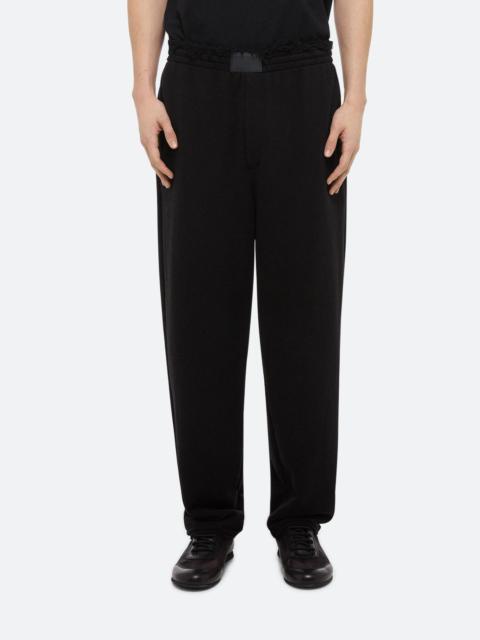 Helmut Lang Helmut Lang Minimal Plush Sweatpants in Black