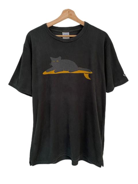 Other Designers VINTAGE CAT KAILUA BAY NE-NET CAT DESIGN TEE