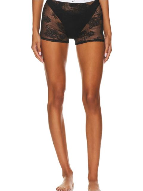 Fleur du Mal Bouquet Lace Boxer Brief