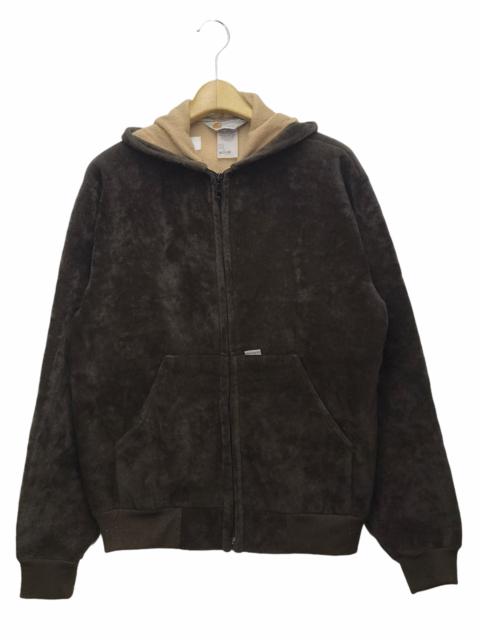 Other Designers Vintage - Vintage Carhartt Velvet Hooded Jacket