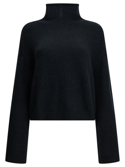 KHAITE Khaite Marke Turtleneck Sweater Blue