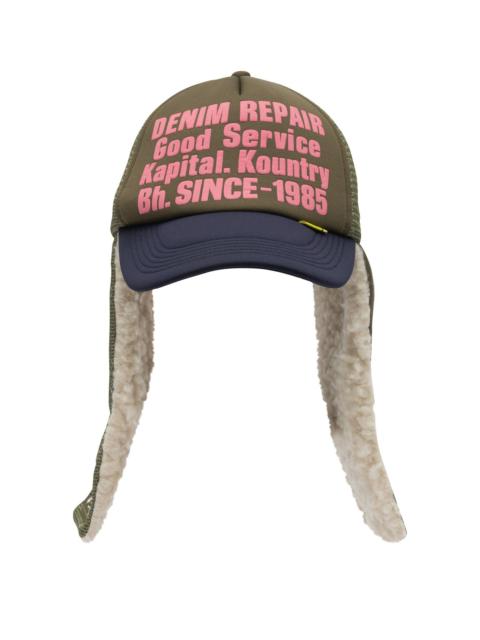 Kapital Kapital "denim Repair Service Lumber" Trucker Hat