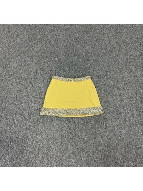 Miu Miu MIU MIU Embellished Cady Miniskirt