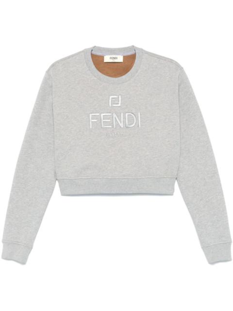 Fendi Sweaters Grey