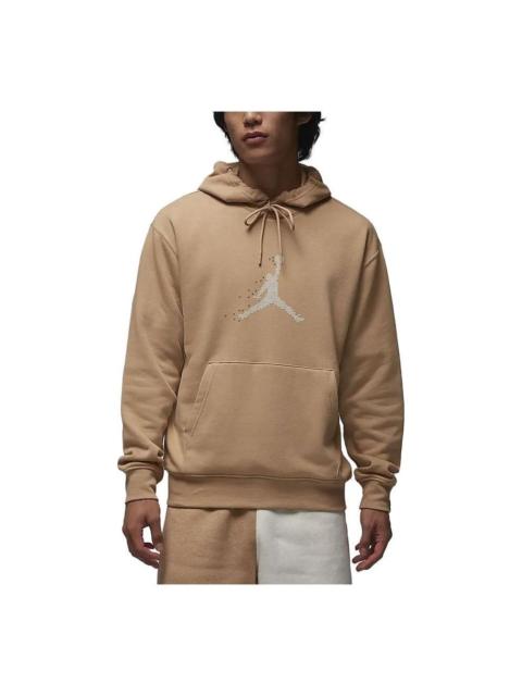 Jordan Air Jordan Holiday Logo Hoodie 'Hemp' FD7466-200