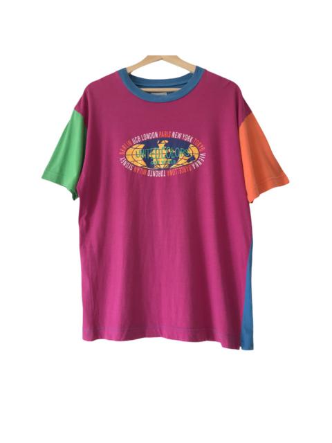 Other Designers Vintage - Authentic Vintage 90s United Colors Of Benetton Block Tee