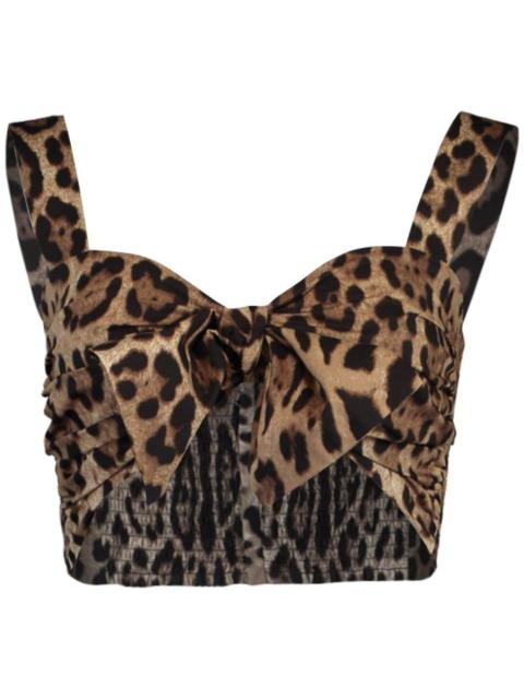 Dolce & Gabbana Leo Crop Top
