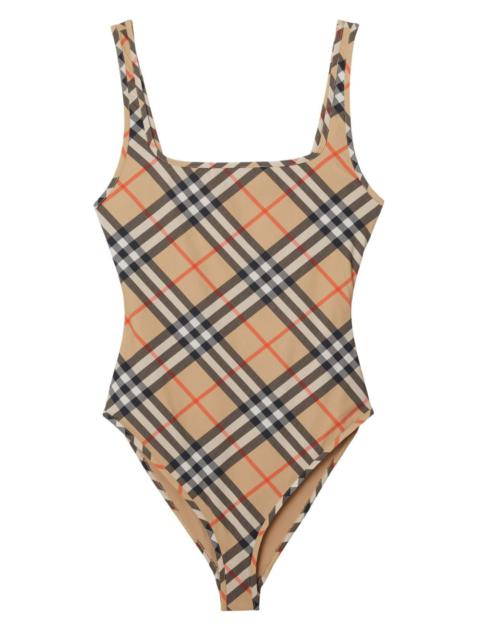 Burberry Women Check Swimsuit