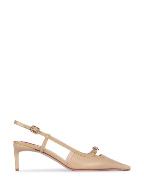 Roger Vivier Roger Vivier Women Viv Canard Mini Buckle Sling Back Dec 55