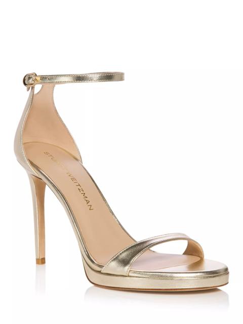 Women's Nudist Platform Sandals