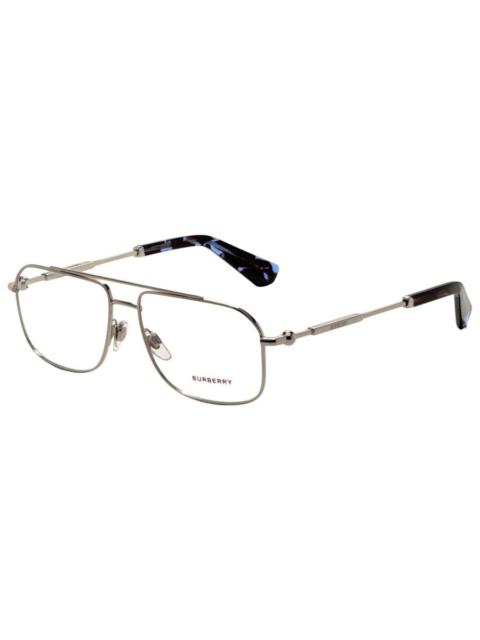 Burberry Burberry Demo Navigator Men's Eyeglasses BE1391 1005 56