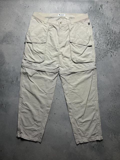 Columbia Vintage Columbia Wide Leg Baggy Outdoor Cargo 2in1 Pants y2k