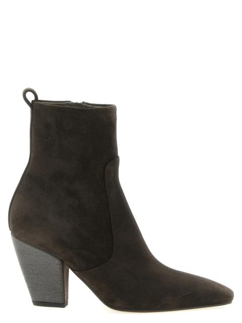 Brunello Cucinelli Brunello Cucinelli Women 'Precious Heel' Ankle Boots