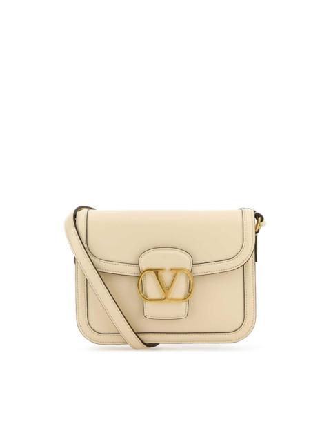 Valentino Valentino Garavani Ivory Leather 9to5 Shoulder Bag