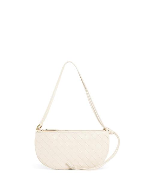 Bottega Veneta BOTTEGA VENETA Gemellini White Leather Pouch New Auth