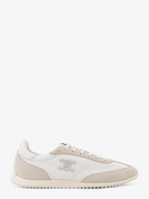 CELINE Celine Men Nylon Racer Sneakers With Triomphe Logo On The Side