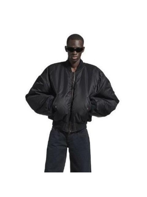 Balenciaga Cropped Oversized Jacket