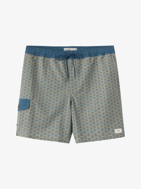 O'Neill Hermosa Retro 17" Elastic Waist Swim Trunks