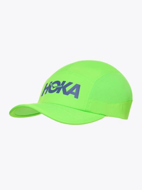 HOKA Run Hat in Neon Green