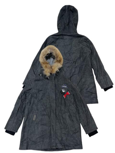 Other Designers 🚨ACCEPT OFFER🚨Japanese brand parka fur zipper wool