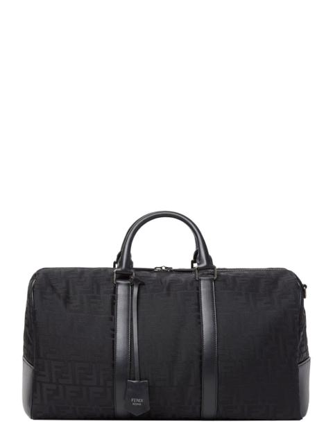 FENDI Fendi Men Black Suitcase With Adjustable And Removable Shoulder Strap And Padlock With Logo Letterin