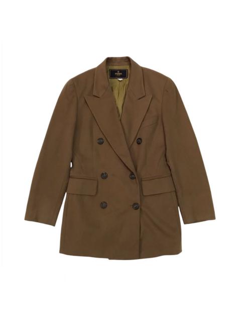 FENDI Fendi Wool & Cashmere Women Double Breast Jacket Coat