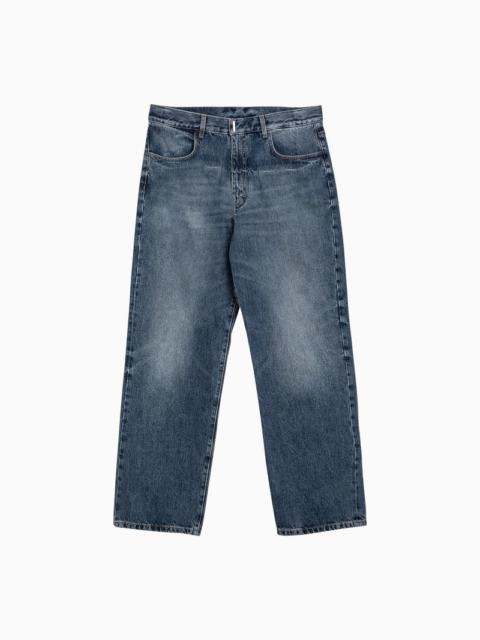 Givenchy Blue Washed-Out Denim Jeans Men