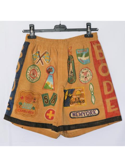 BODE cord shorts