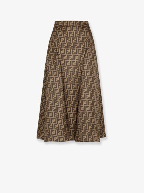 FENDI Fendi Ff Silk Skirt