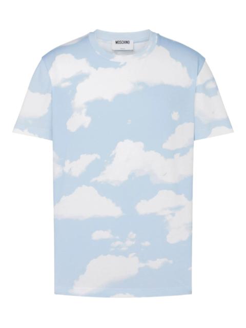 Moschino Moschino Cloud-print T-shirt