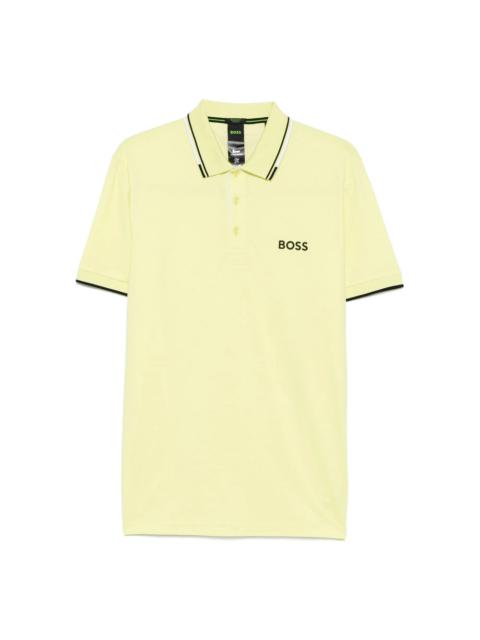 Boss Yellow Polo Shirts Men