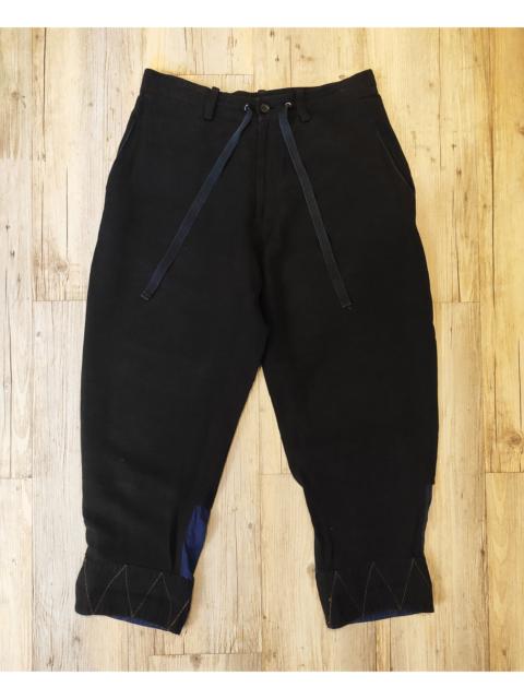 Yohji Yamamoto Drawstring linen pants.Like Rick Owens or Julius