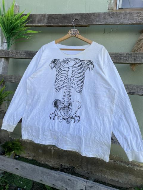 Other Designers Vintage - ⚡️Vintage Skull Body Long Sleeve USA 90s