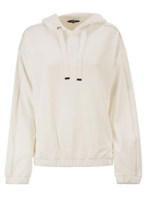 Other Designers Fay Women Jersey Hooded Sweatshirt