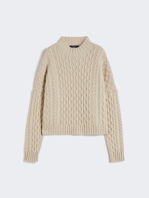 WEEKEND Max Mara YARD Boxy-fit wool knit jumper