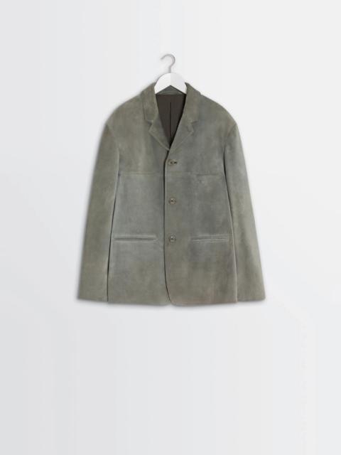 Lemaire SUEDE SINGLE BREASTED JACKET