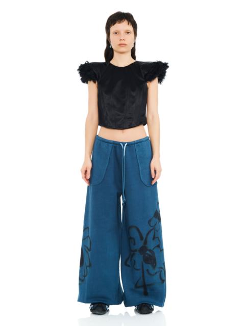 Collina Strada NAVY BUG BALLOON SWEATPANT