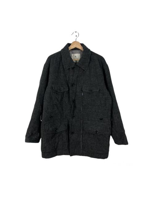 Other Designers Japanese Brand - VINTAGE ELLE HOMME PARIS WOOL JACKET MULTI POCKET