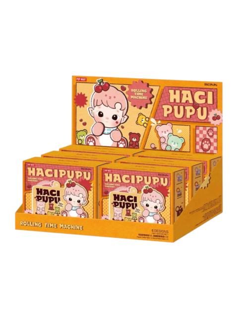 POP MART Pop Mart HACIPUPU-Rolling Time Machine Series Card Holder Sealed Case (6 Blind Box)