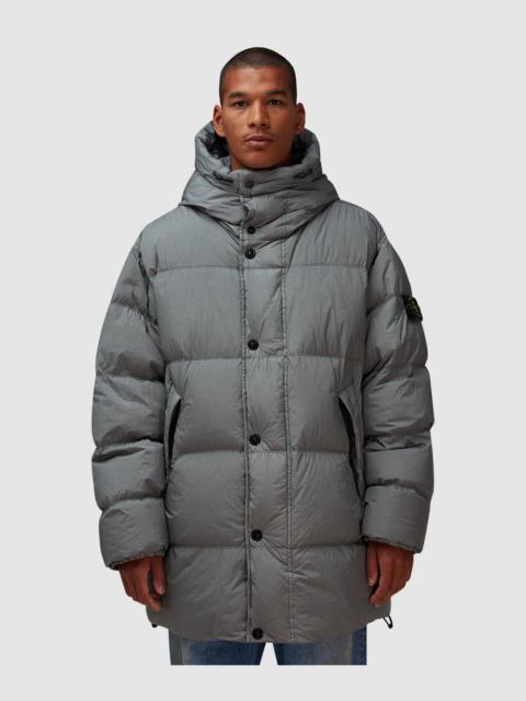Stone Island Crinkle reps down parka jacket