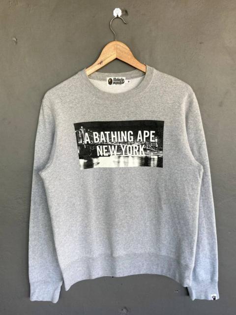 A BATHING APE® Bape NYC Store 10th Anniv Sweatshirt