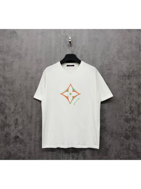 Louis Vuitton Louis Vuitton Lv25 latest 3D logo short-sleeved shirt