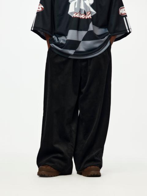 Martine Rose EXTREME WIDE LEG TAILORED TROUSER (BLACK)