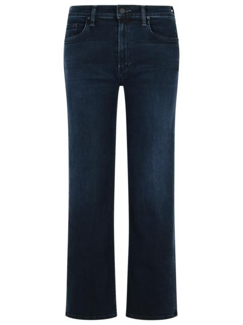 MOTHER Mother THE Rambler Zip Ankle Midnight Blue Jeans