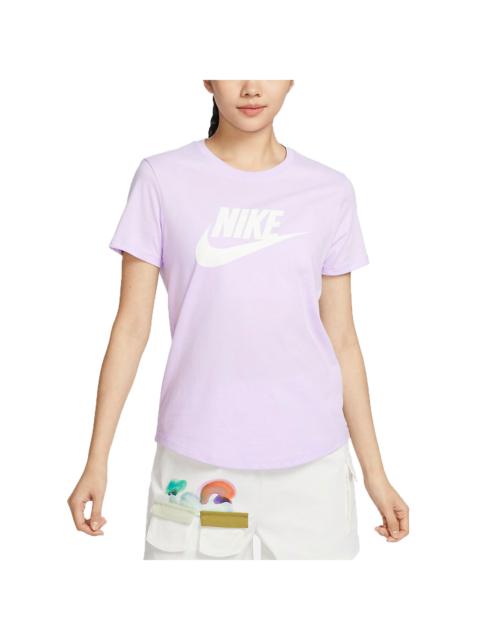 Nike (WMNS) Nike Sportswear Essentials Logo T-Shirt (Asia Sizing) 'Purple' DX7907-545