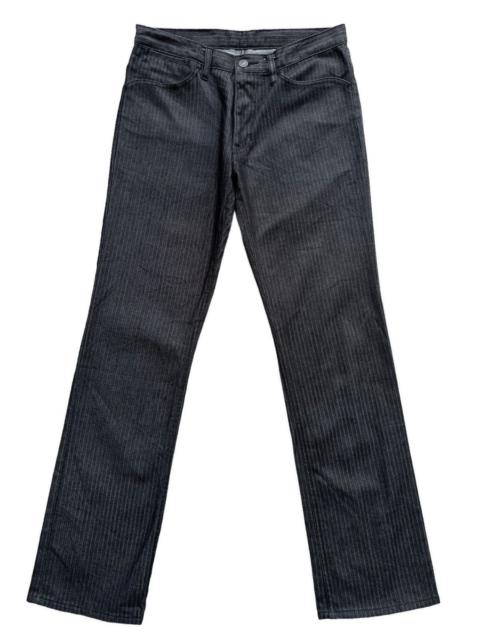 Designer Jun Men Jun Takahashi Black Denim Pants 30x31