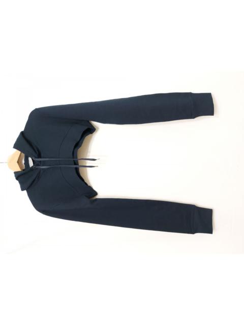 Dior SS07 Navy Cropped Hoodie
