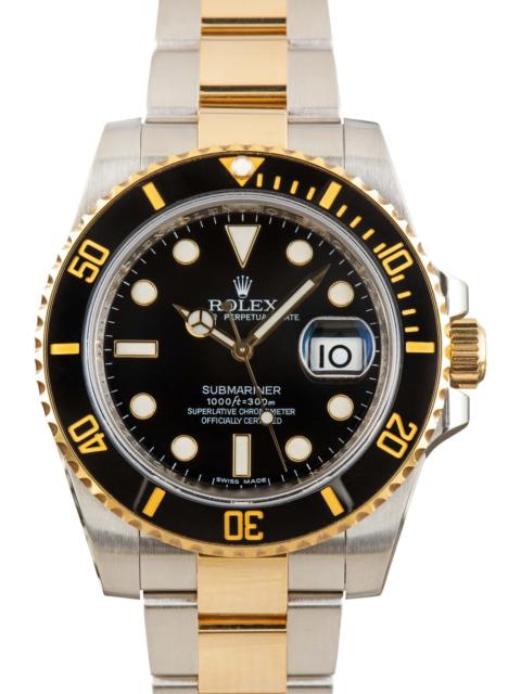 ROLEX Rolex Submariner Ref 116613 Black Dial