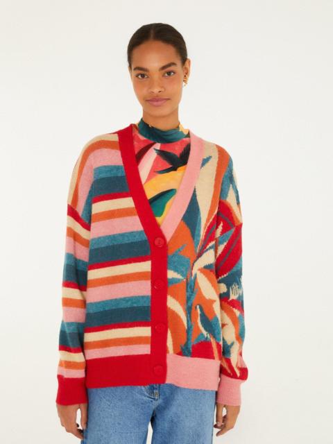 FARM RIO Atlantic Rainforest Knit Cardigan