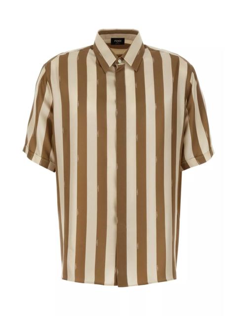 Fendi Men Pequin Shirt